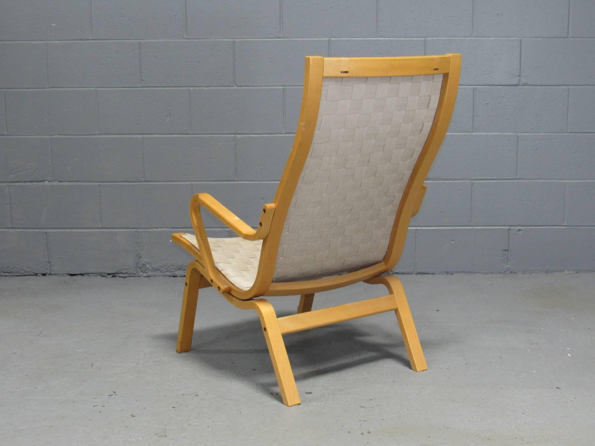 Mid-Century Modern Beech Armchair by Finn Østergaard For Sale