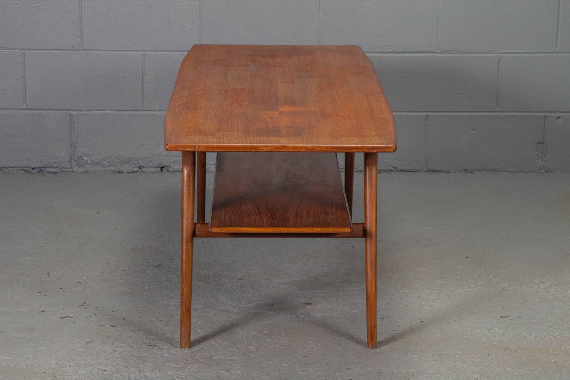 danish modern coffee table