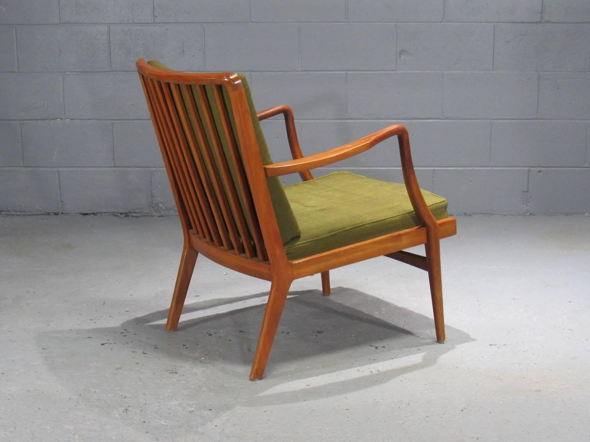 Mid-Century Modern Danish Modern Teak Armchair For Sale