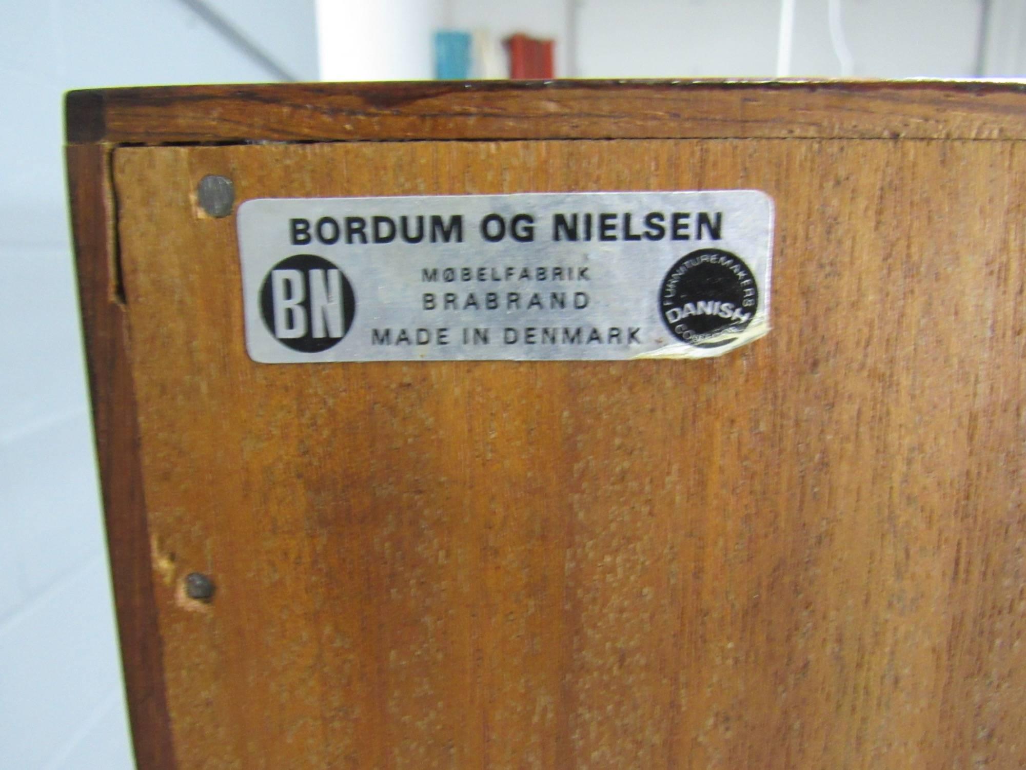 Danish Modern Rosewood Sideboard by Bordum OG Nielsen 3