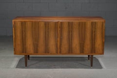 Two-Door Danish Modern Rosewood Sideboard
