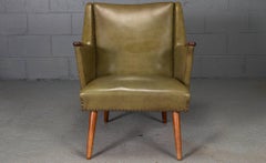 Low Back Danish Modern Lounge Easy Chair