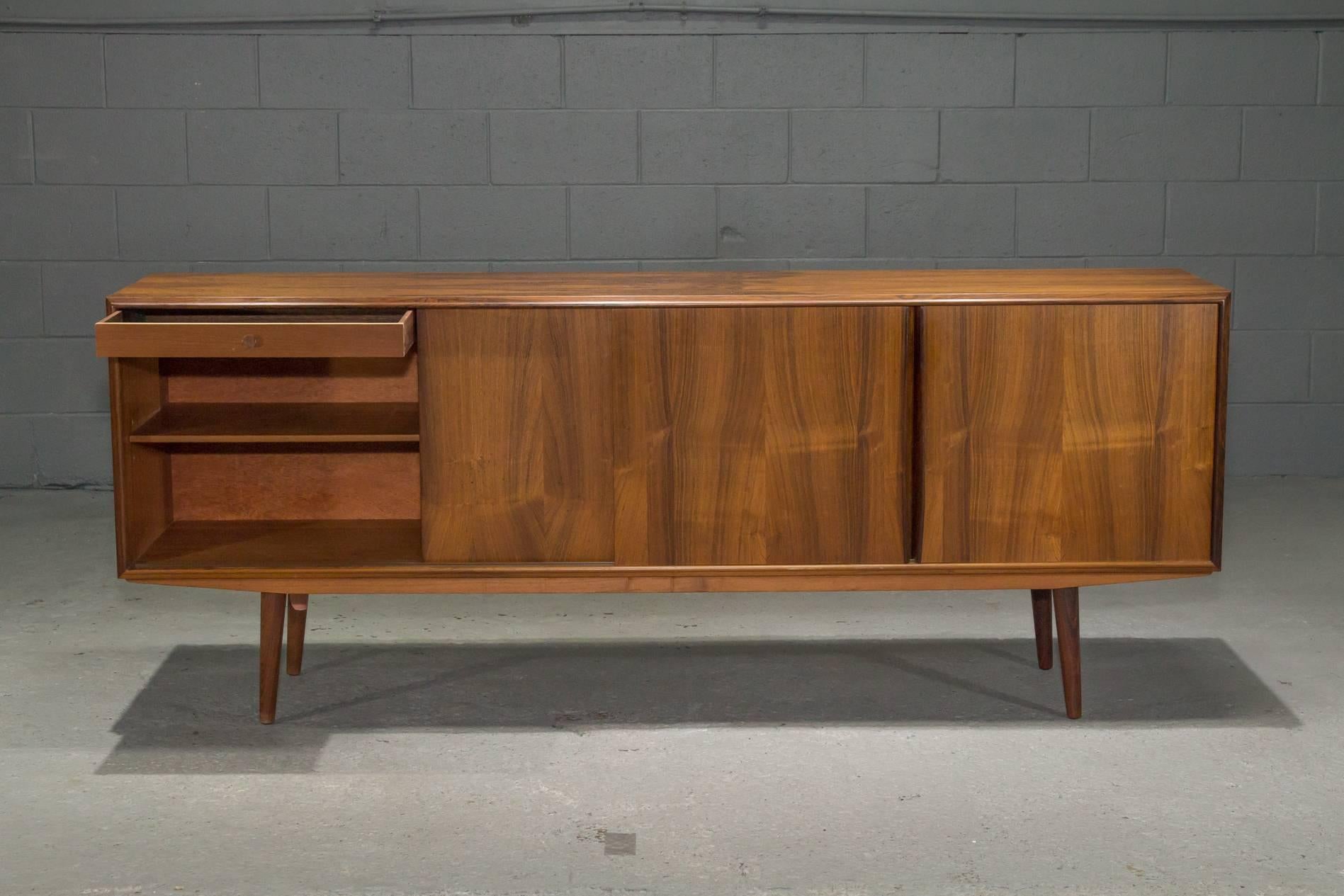 20th Century Danish Modern Rosewood Sideboard