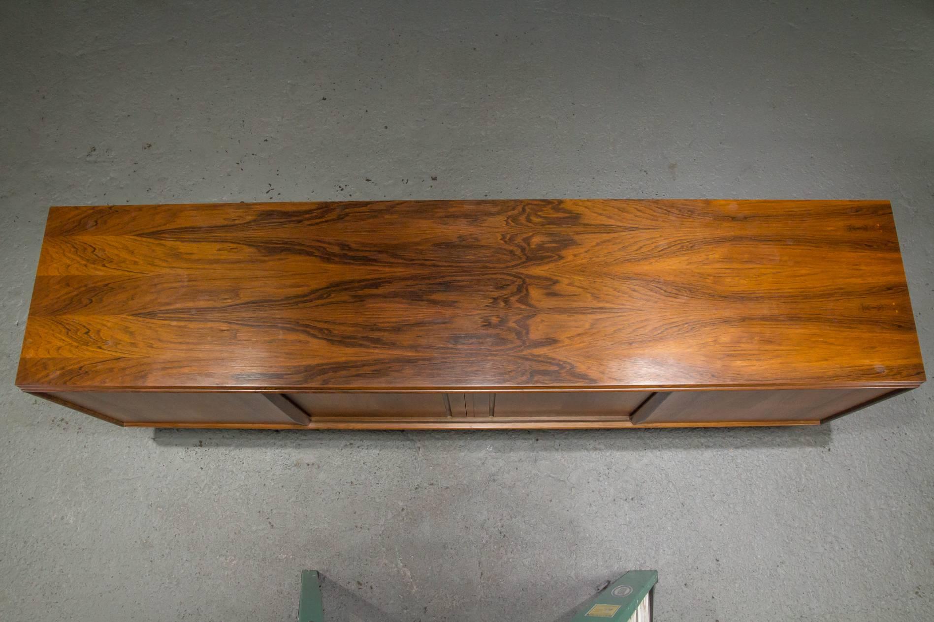 Danish Modern Rosewood Sideboard 3