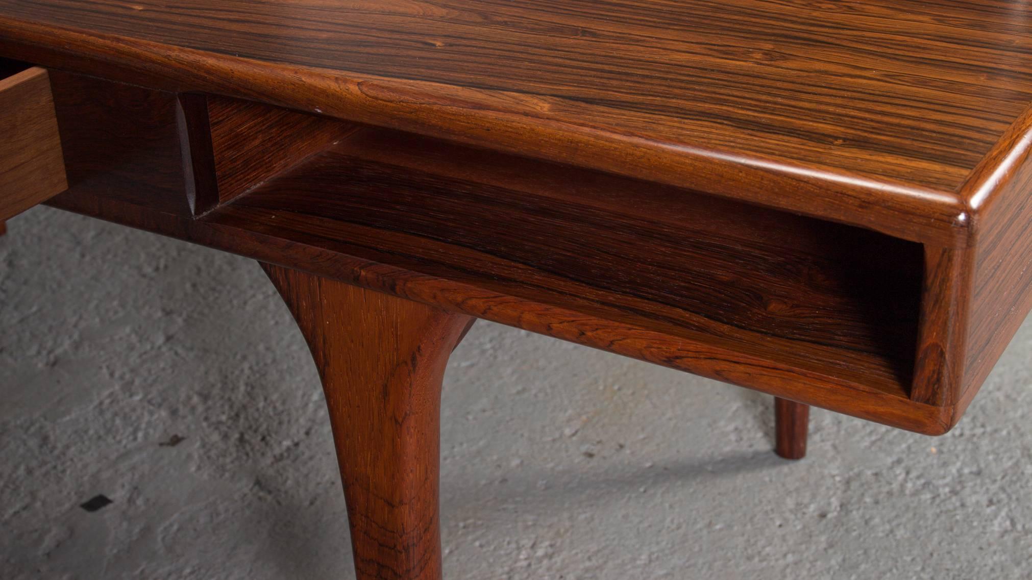 Danish Rosewood Coffee Table by Jorgen and Nanna Ditzel 1