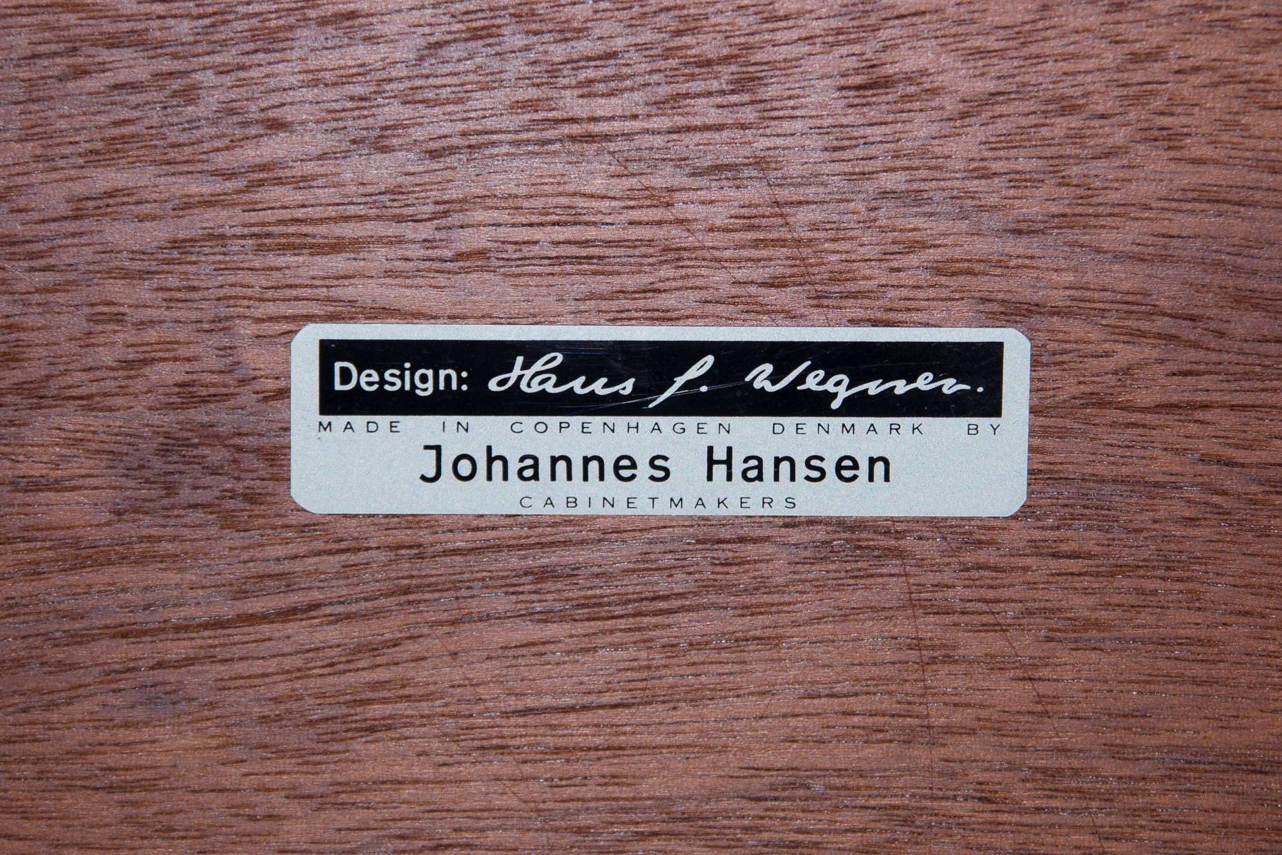 20th Century Model A164 Oak Desk by Hans Wegner for Johannes Hansen