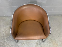 Pair of Club Tub Lounge Chairs by Joan Burgasser/Anton Lorenz for Thonet