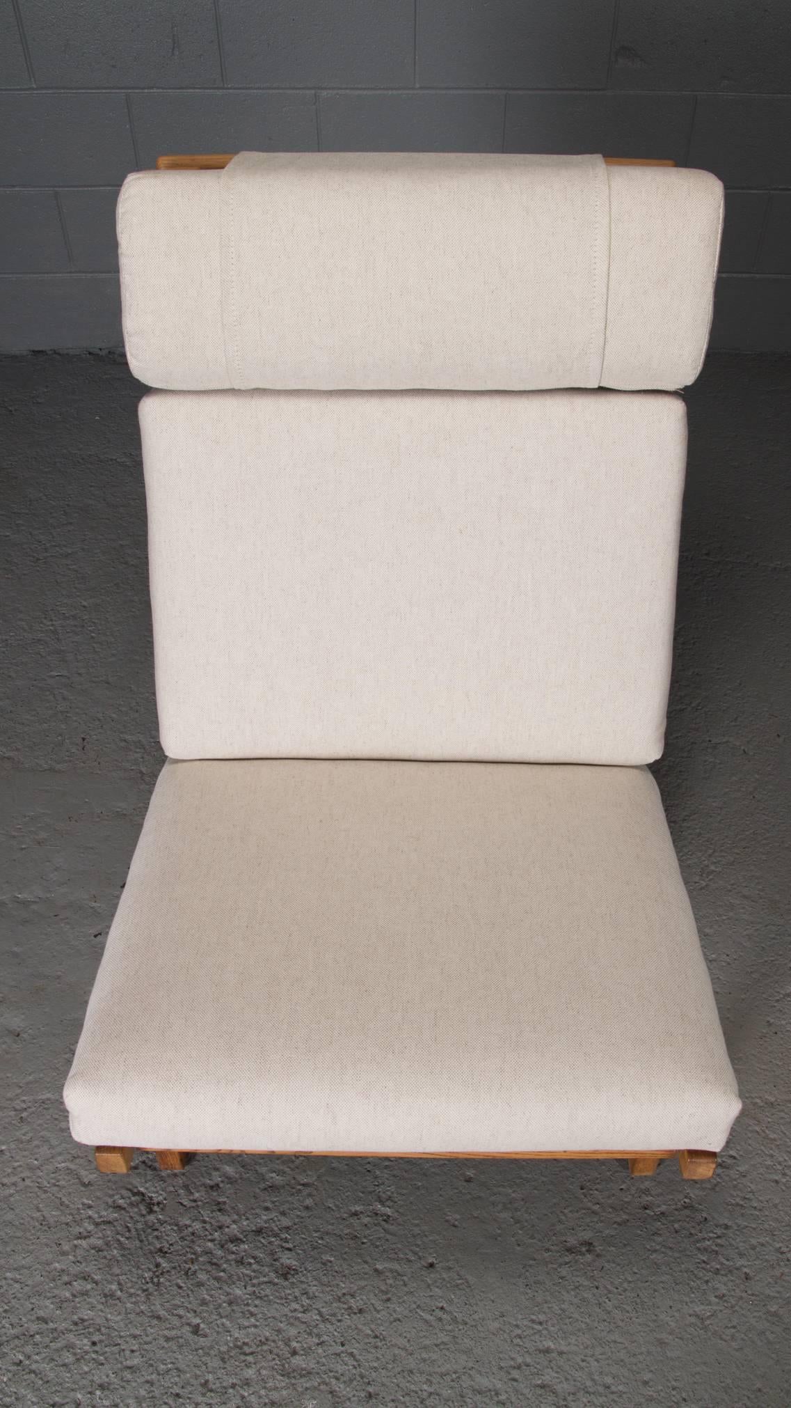 Pair of GE375 High Back Lounge Chair by Hans Wegner for GETAMA 1