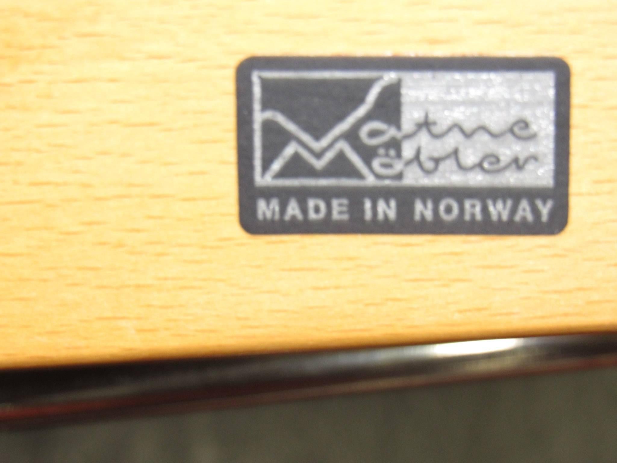 Pair of Low Back Falcon Sling Chairs by Sigurd Ressell for Vatne Mobler, Norway 1