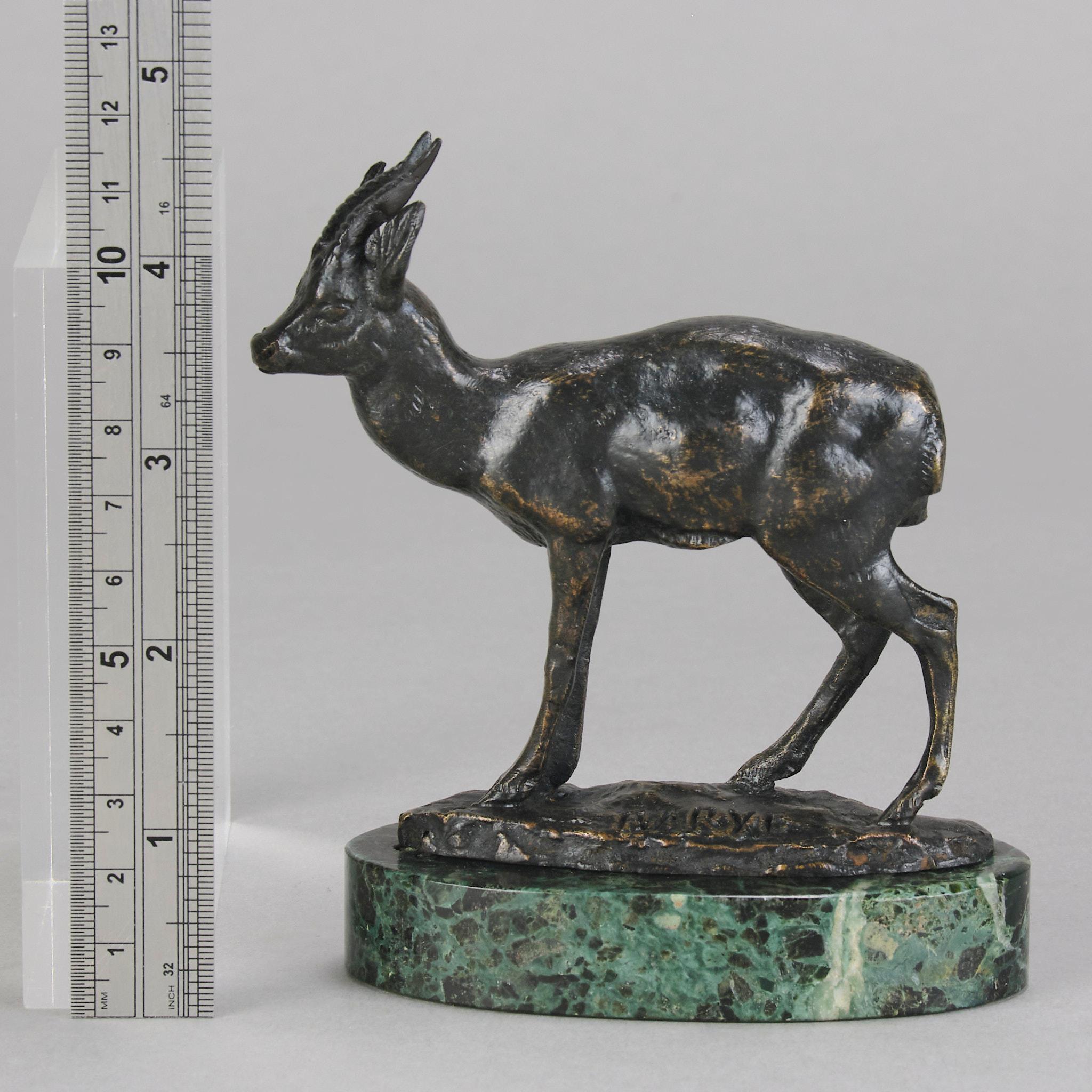 Bronzo Animalier francese della metà del XIX secolo intitolato 