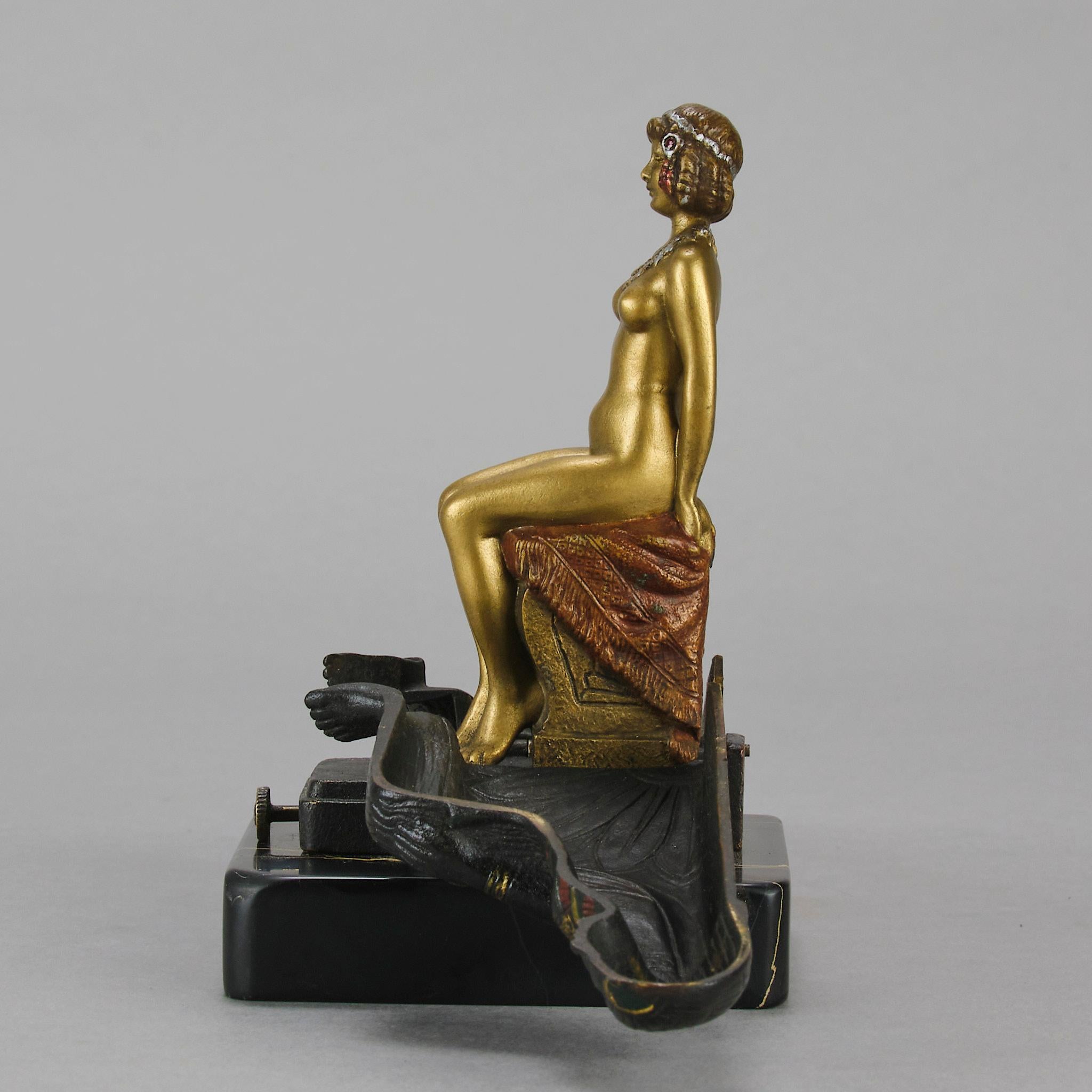 Early 20th Century Austrian Bronze 