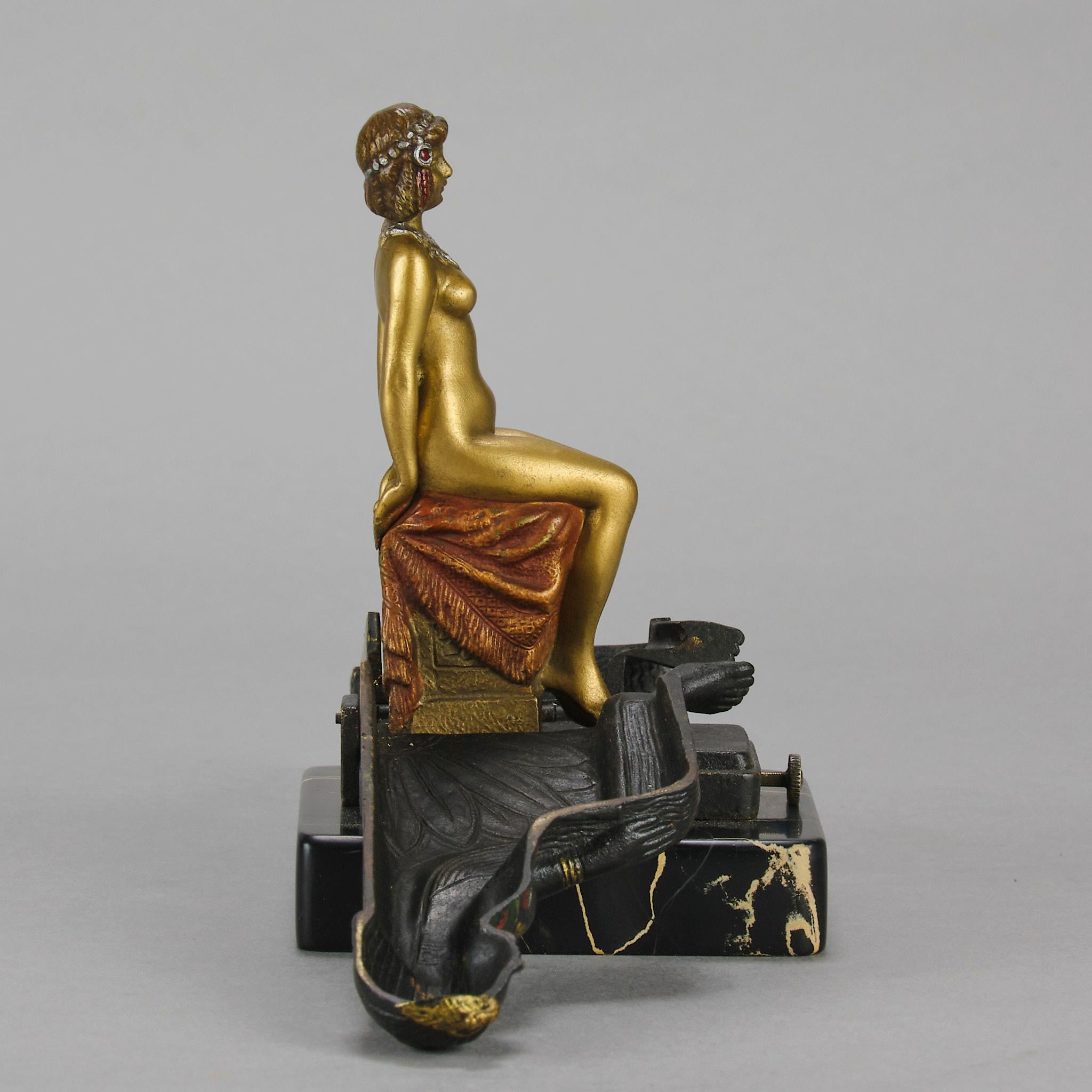 Early 20th Century Austrian Bronze 