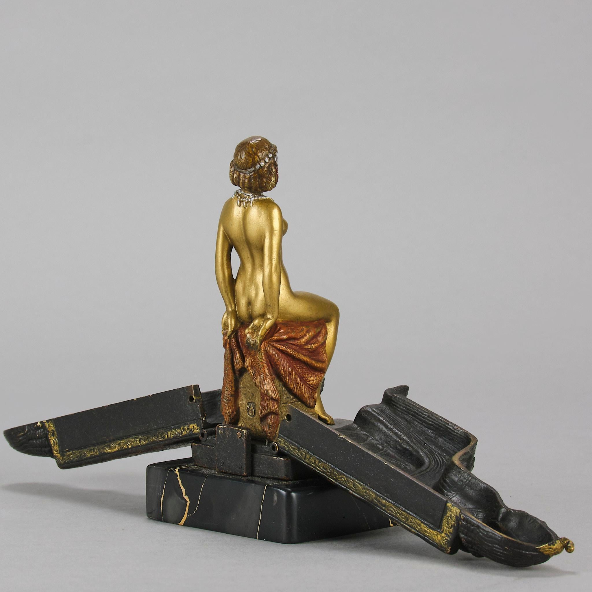 Early 20th Century Austrian Bronze 