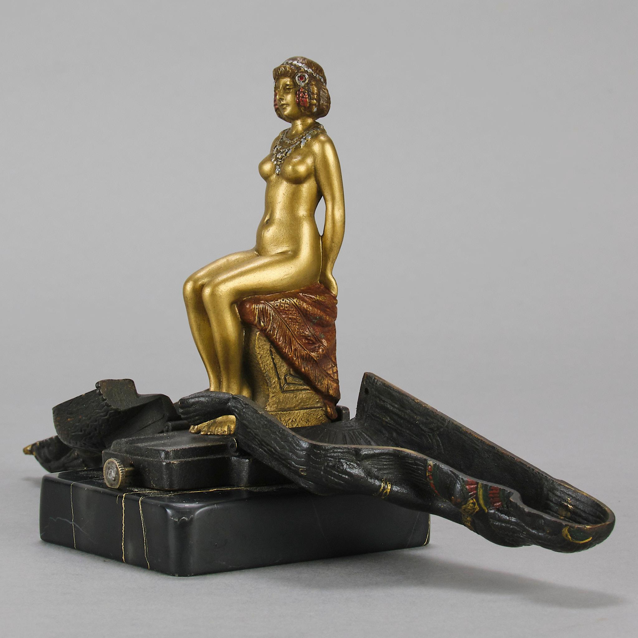 Early 20th Century Austrian Bronze 