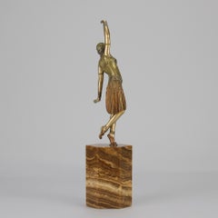 Early 20th Century Art Deco Bronze "Dancer of Lebanon" by Demetre Chiparus