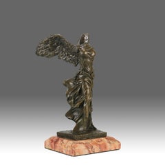 Early 20th Century Bronze Sculpture entitled "The Winged Victory of Samothrace"
