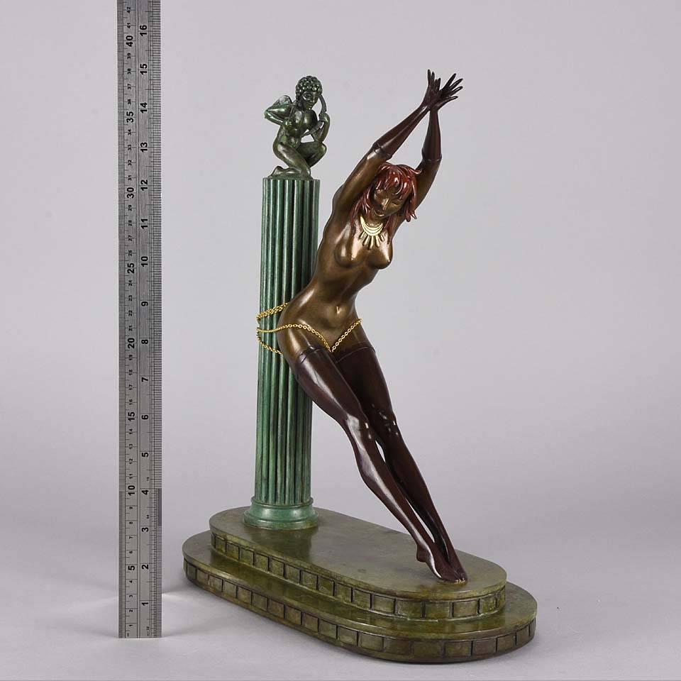 'Prisoner of Love' Limited Edition Bronze by Erté 1