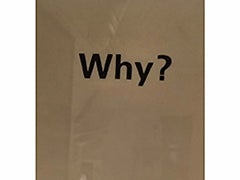 Pacifist WHY? poster on the Vietnam War, Italy 1970s