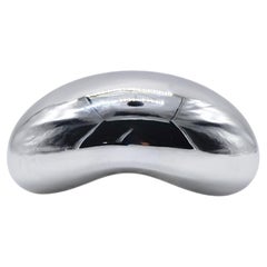 Polished Steel Sculpture "The Bean," 2000s.