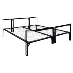 Tobia Scarpa for Gavina "Vanessa" Double Bed, Italy 1970s