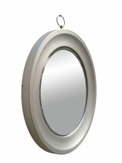 Sergio Mazza for Artemide, Round Wall Mirror, Italy, 1970s
