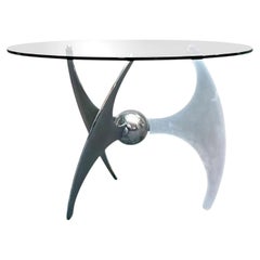 Luciano Campanini for CAMA, "Helix" Dining Table, Italy, 1970s