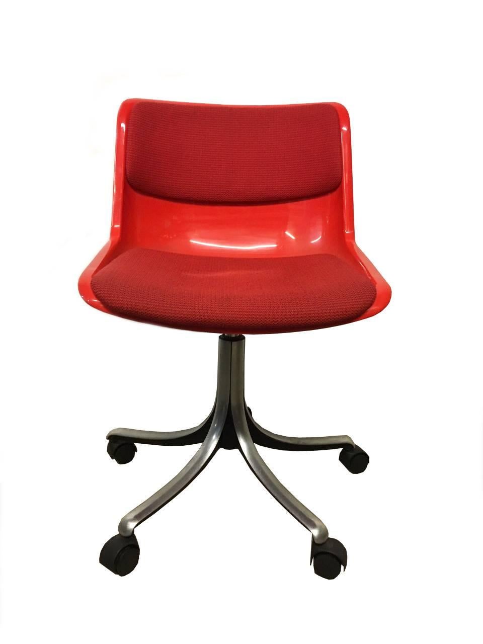 Italian Tecno Modus Chairs Designed by Osvaldo Borsani
