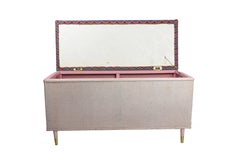 Vintage Lloyd Loom Ottoman