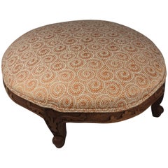 English Victorian Footstool