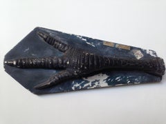 Real-Size Scientific Zoological Plaster Model of Cassowary Feet