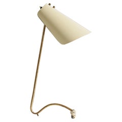 Valinte, Table Lamp, Brass, Iron, Metal, Finland, 1950s