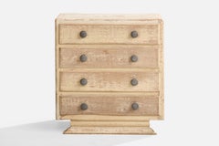 Paul Poiret, Chest of Drawers, Oak, Metal, France, 1920s