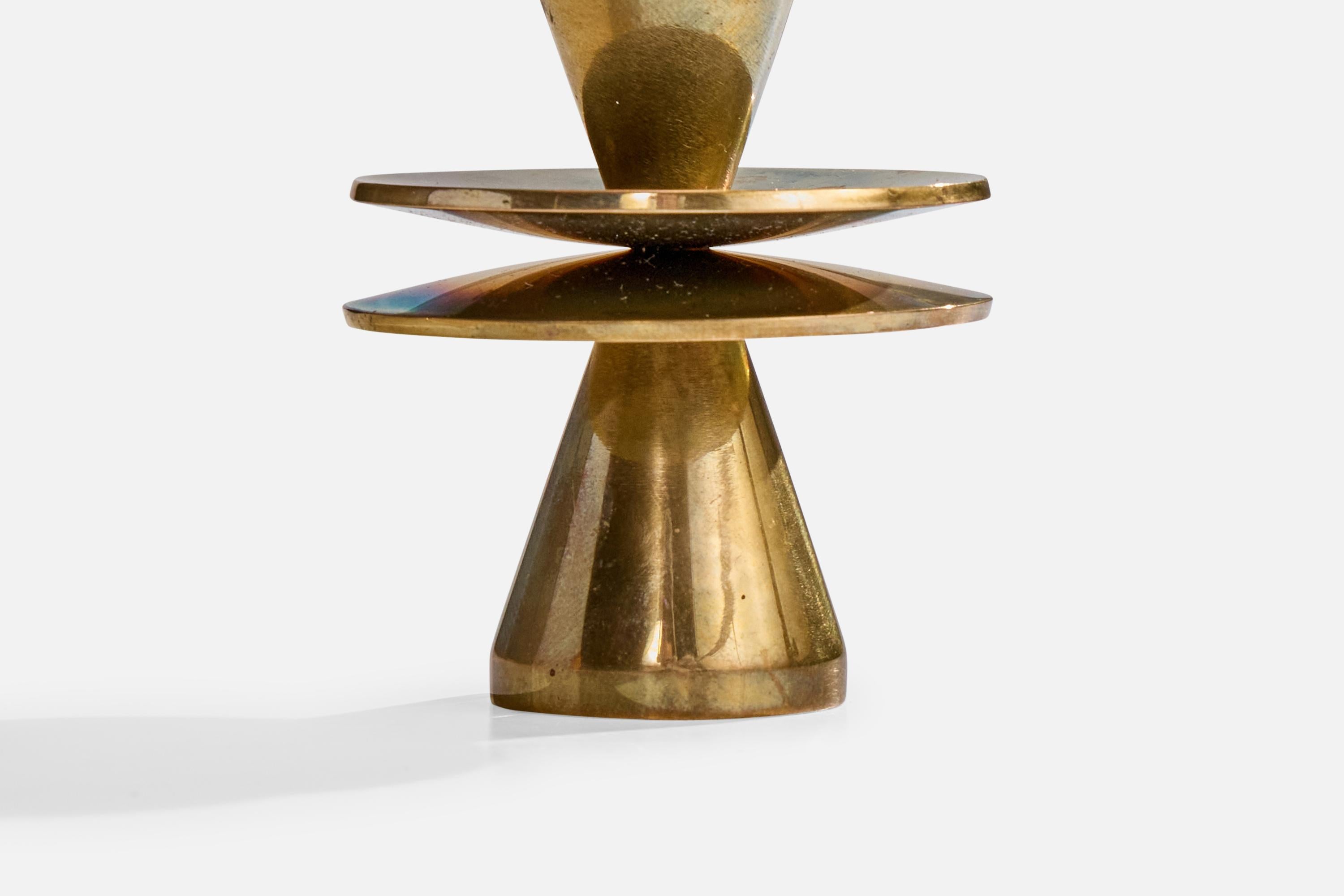 Designer svedese, Candelieri, Ottone, Svezia, anni '1950 in vendita 2
