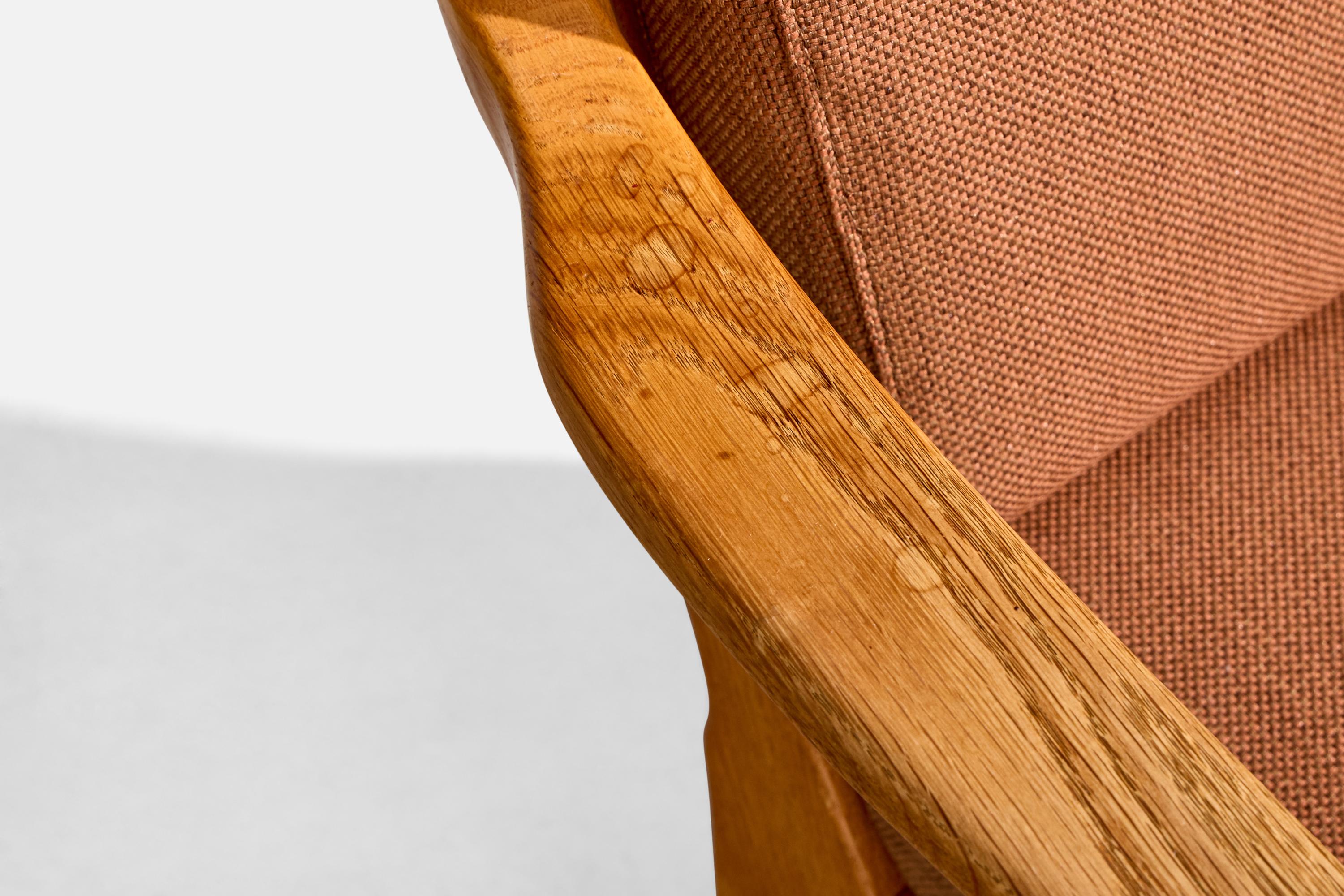 Carl Malmsten, chaises longues, pin, tissu, Suède, années 1950 en vente 7