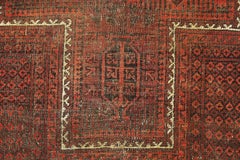Baluch Traditional Hand-Knotted Rug, 1920s
