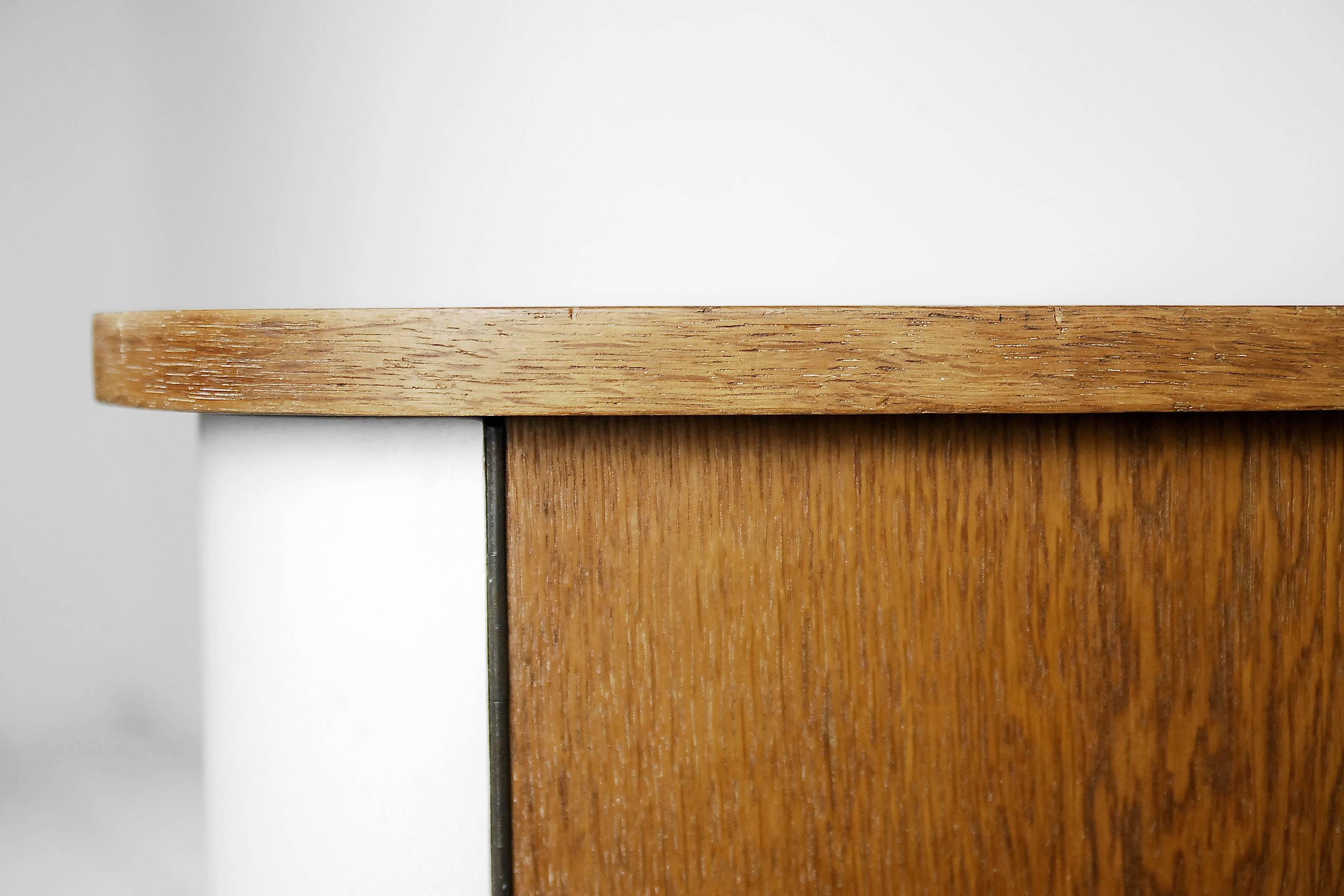 Wood Modernist Cabinet with Pattern, 1960s