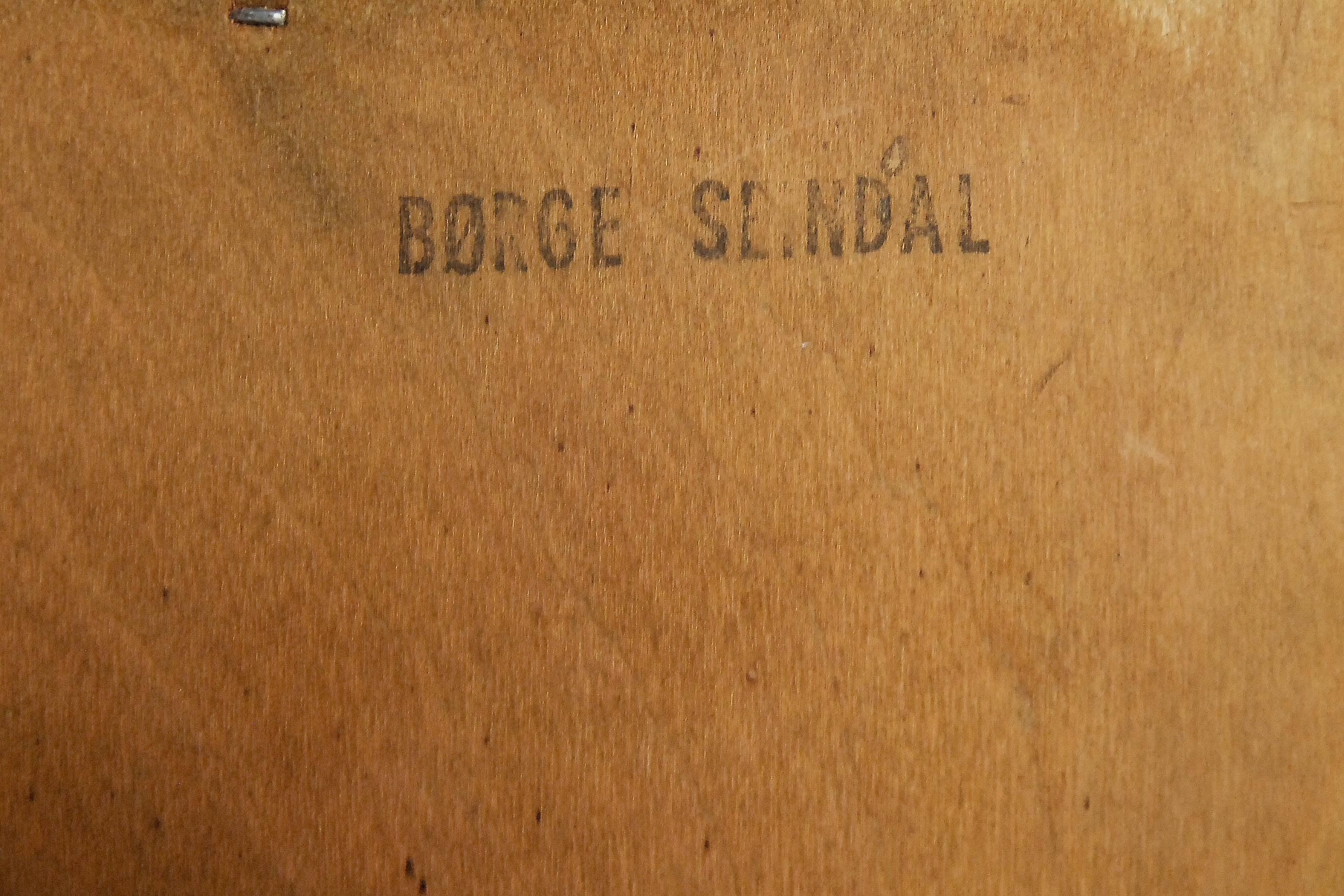 Mid-20th Century Danish Teak Cabinet by Borge Seindal for Westergaard Møbelfabrik, 1968