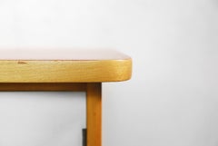 Midcentury Danish Teak Desk with Modern Pattern, 1960s