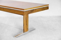 German Rosewood Modern Adjustable Table from E.M.Ü, 1960s