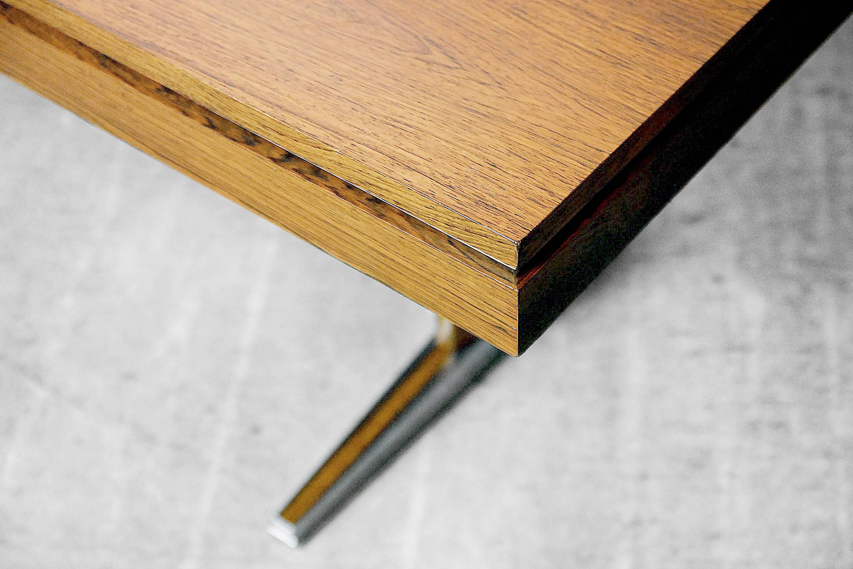 Palisander German Rosewood Modern Adjustable Table from E.M.Ü, 1960s For Sale