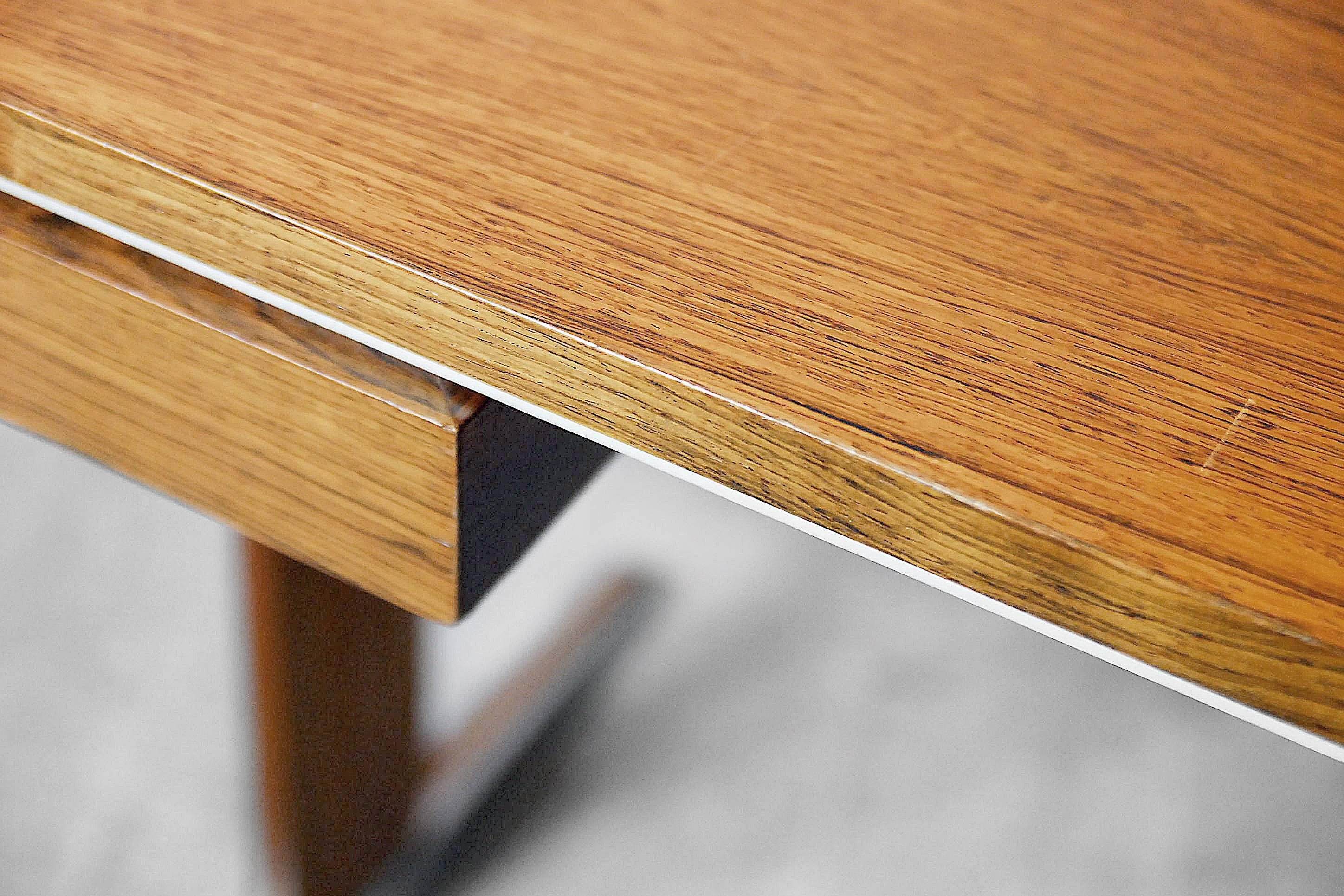 Mid-Century Modern German Rosewood Modern Adjustable Table from E.M.Ü, 1960s For Sale
