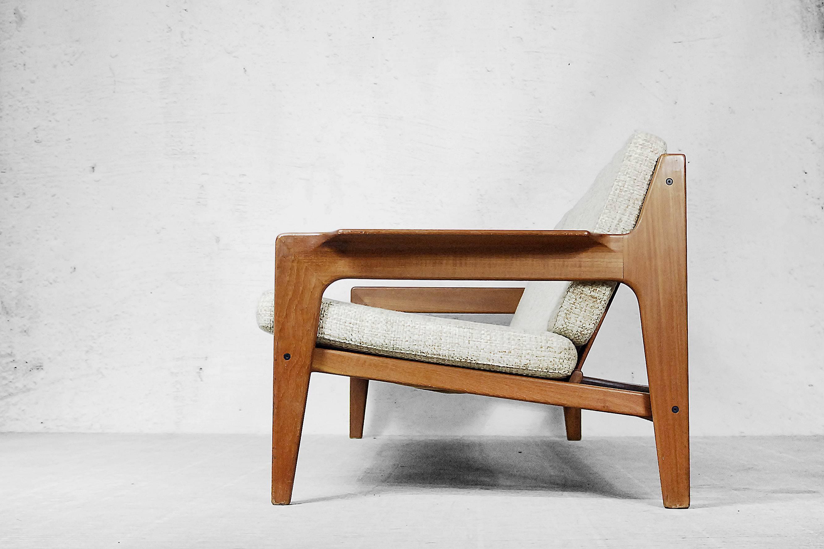 Mid-Century Modern Danish Teak Living Room Set by Arne Wahl Iversen for Komfort, 1950s