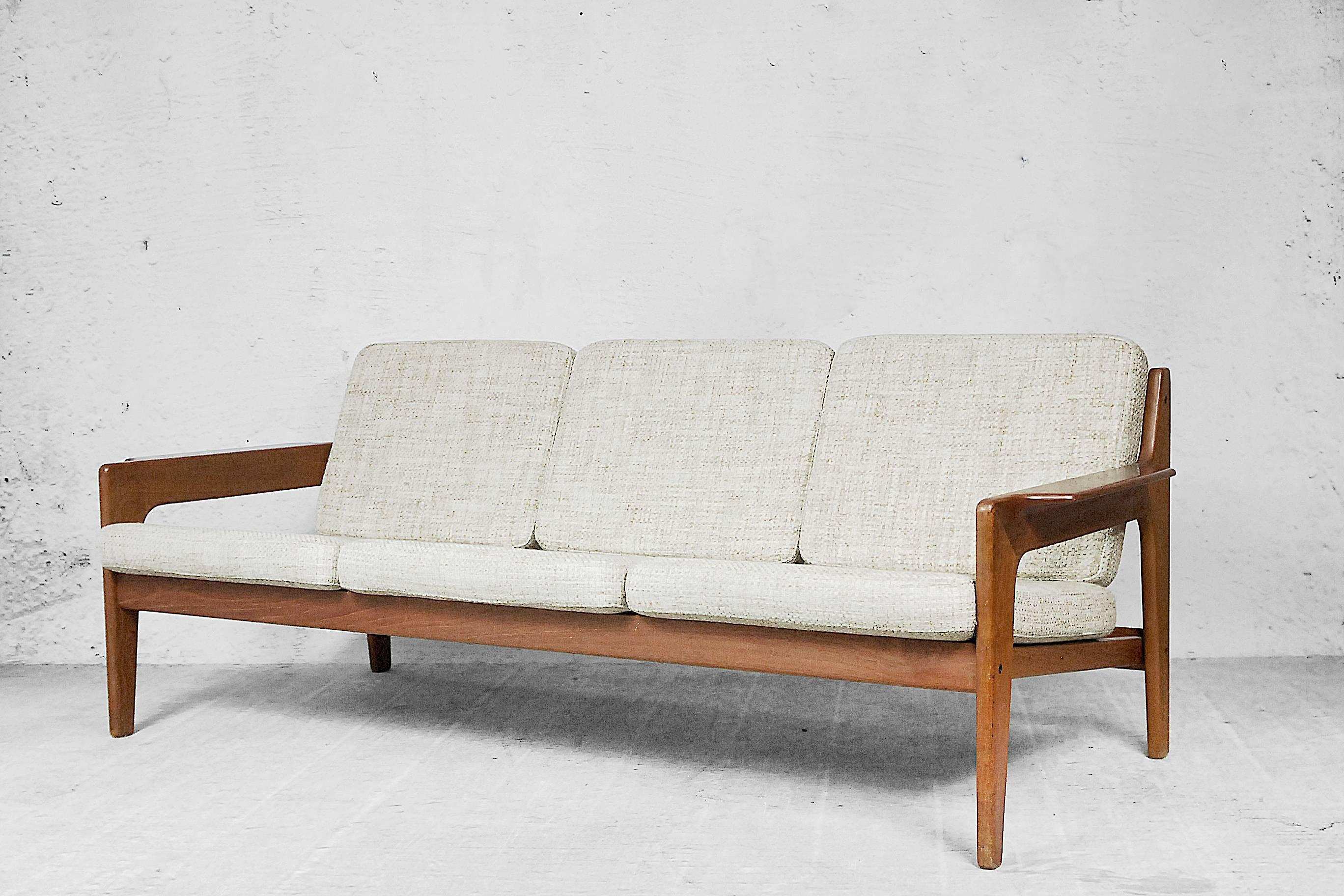 Woodwork Danish Teak Living Room Set by Arne Wahl Iversen for Komfort, 1950s