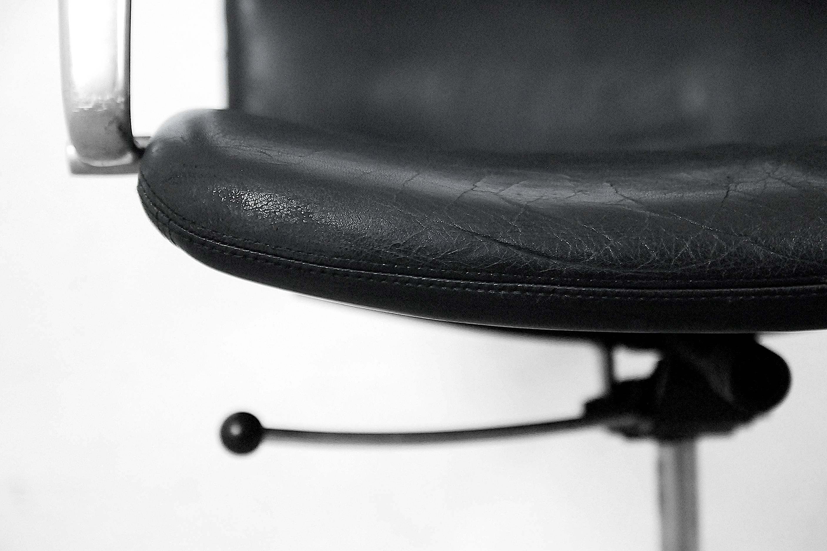 Vintage Series 8000 Office Chair by Jørgen Kastholm for Kusch & Co For Sale 2