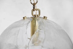 Midcentury Lamp in Murano Mazzega Glass from Kaiser Leuchten, 1960s