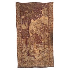 Hübsche antike französische Aubusson-Stil Jacquard-Wandteppich Panel