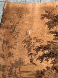 Pretty antique French Aubusson Style Jacquard Tapestry panel
