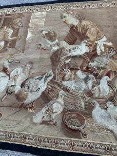 Wonderful 19th century Spanish royal manufactury tapestry