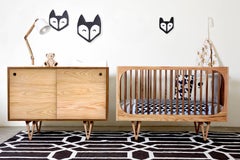 Harrison 3 in 1 Crib, Toddler Bed and Daybed Heirloom Nursery Furniture Set