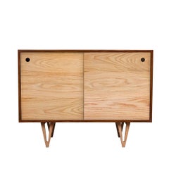 Harrison Mid-Century Modern Styled Dresser Handcrafted from Solid Ash and Walnut